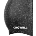 Silikoninė plaukimo kepuraitė Crowell Recycling Pearl juoda col.1 Silikoninė plaukimo kepuraitė Crowell Recycling Pearl juoda col.1