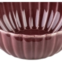 Affek Design EVIE BURGUNDY Bowl 650ml 16.7x16.7x6.7cm Affek Design EVIE BURGUNDY Bowl 650ml 16.7x16.7x6.7cm