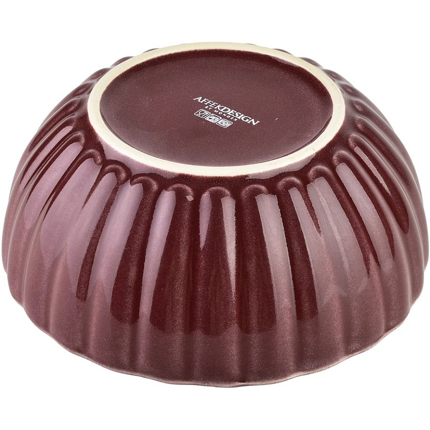 Affek Design EVIE BURGUNDY Kulho 650ml 16,7x16,7x6,7cm – 3