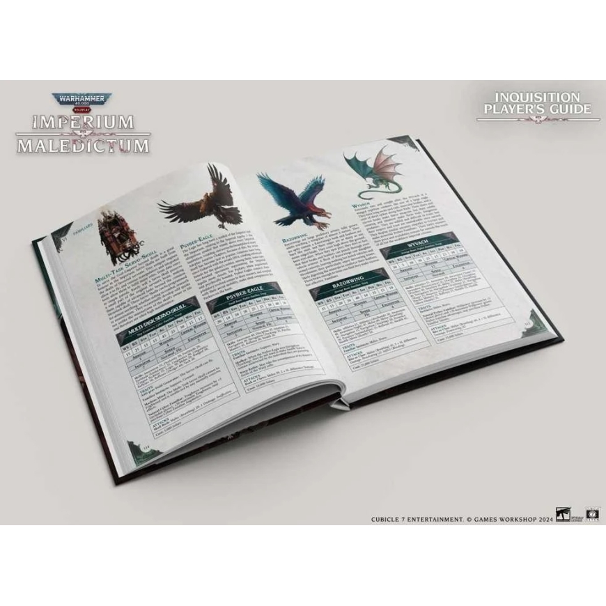 Cubicle 7 Warhammer 40k RPG: Imperium Maledictum Inquisition Pelaajan Opas – 2