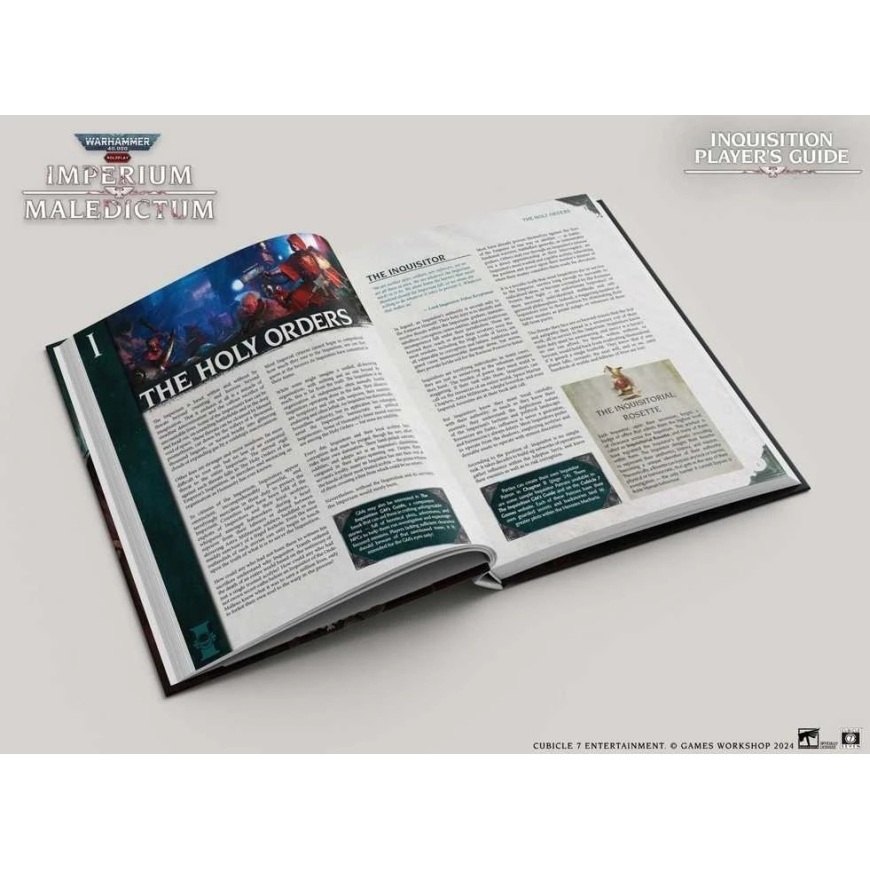 Cubicle 7 Warhammer 40k RPG: Imperium Maledictum Inquisition Руководство игрока – 5