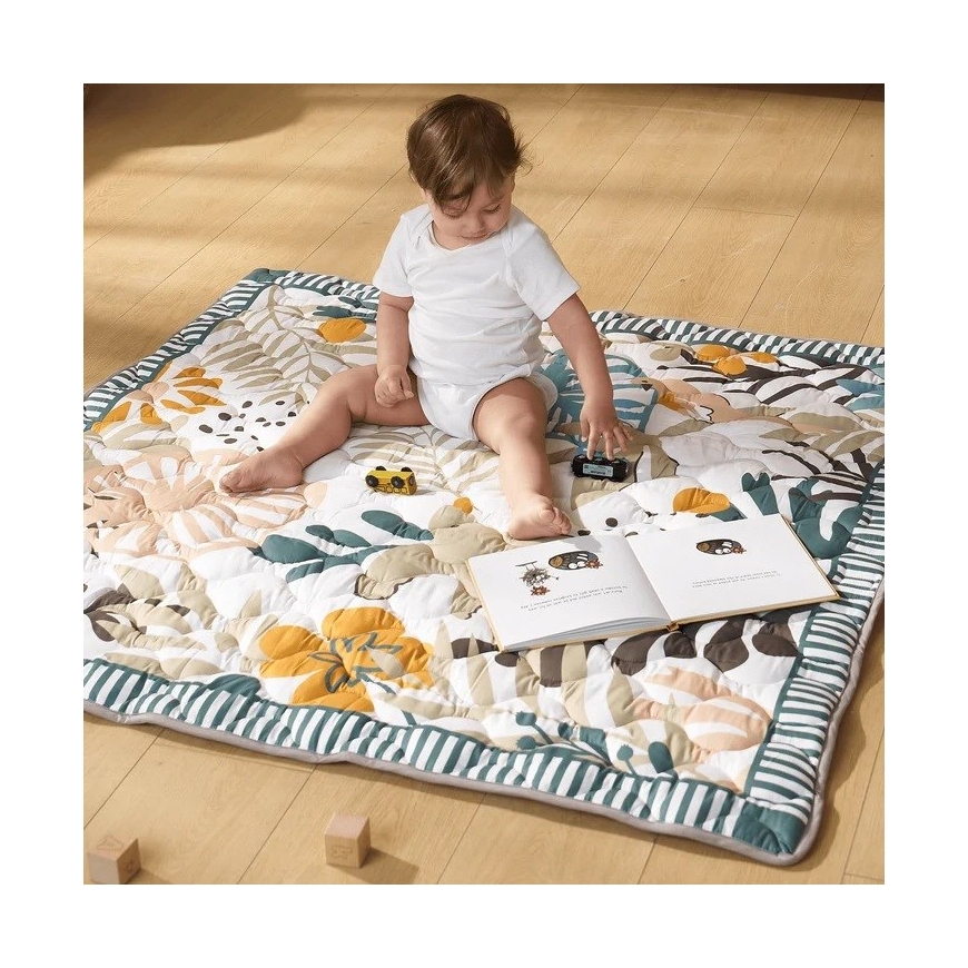 Momcozy Floor Play Mat Green Forest