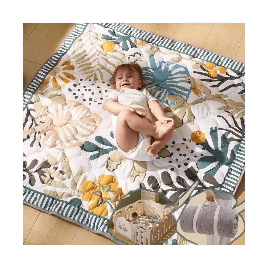 Momcozy Lattiapelimatto Vihreä Metsä – 4