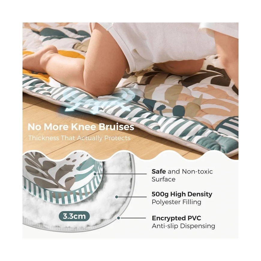 Momcozy Floor Play Mat Green Forest – 5