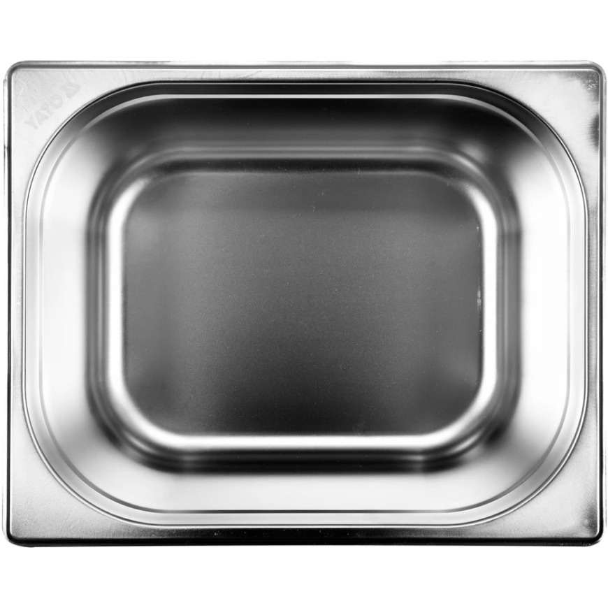 Yato Toya Sa Poland Gastronomiskais trauks GN 1/2 | 325 × 265 × 150 mm | nerūsējošais tērauds | 8,5 l (YG-00264) – 4