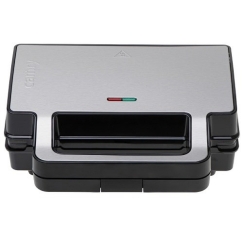 Adler CR 3074 Sandwich Maker 2-in-1 Black, Stainless Steel