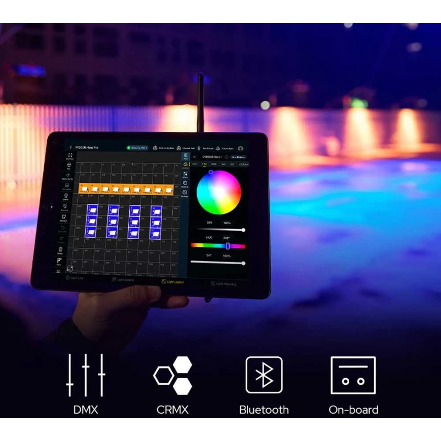 Valgustustehnika - Godox P600R 670W RGB paneelivalgus IP65 veekindel