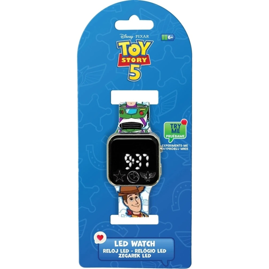 Bērnu viedpulkstenis Toy Story 5 Vudi digitālais LED pulkstenis bērniem / Tsf4022 (SB11925) – 2