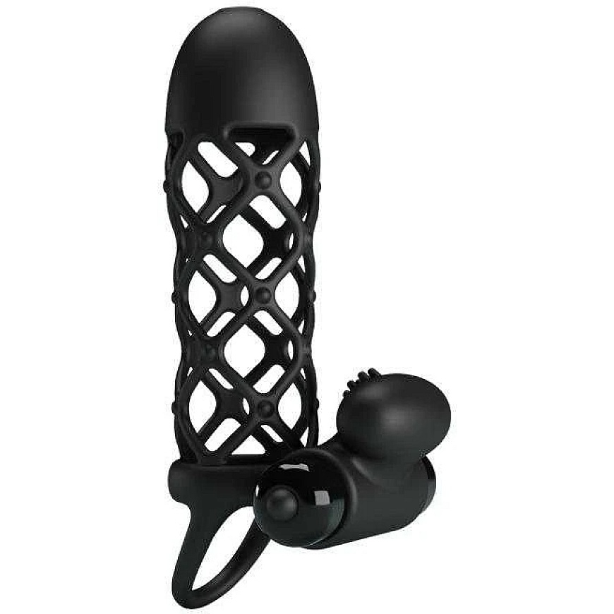Pretty Love vibrator sleeve, extender massager, 10 modes – 3