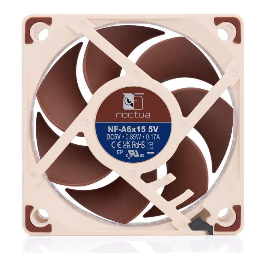 Noctua NF-A6x15 5V 60x15мм, 5V премиум вентилятор – 4