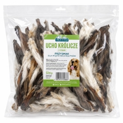 PETITTO Truša ausis ar vilnu Mono - suņu kārums - 500g
