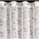 Eurofirany ZAS/MANAE/B+RED 140X250 CURTAIN