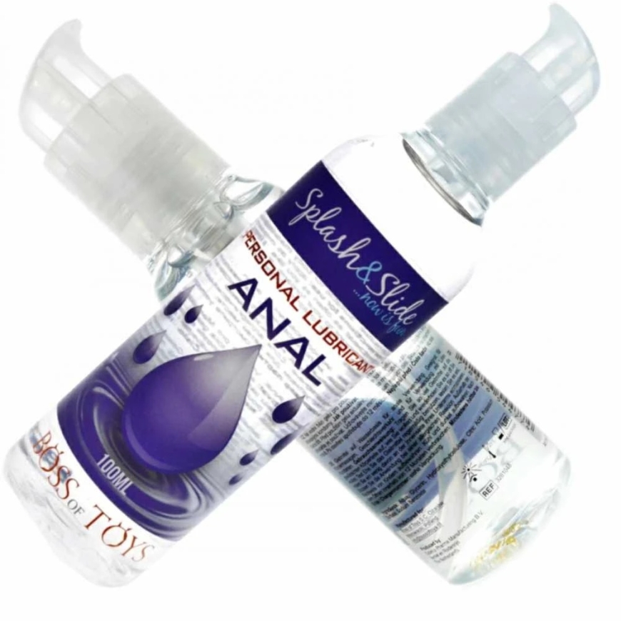 B seeria „Splash & Slide“ isiklik veepõhine libesti, paks valem, intiimseks seksiks, anaalseks, 100 ml – 4