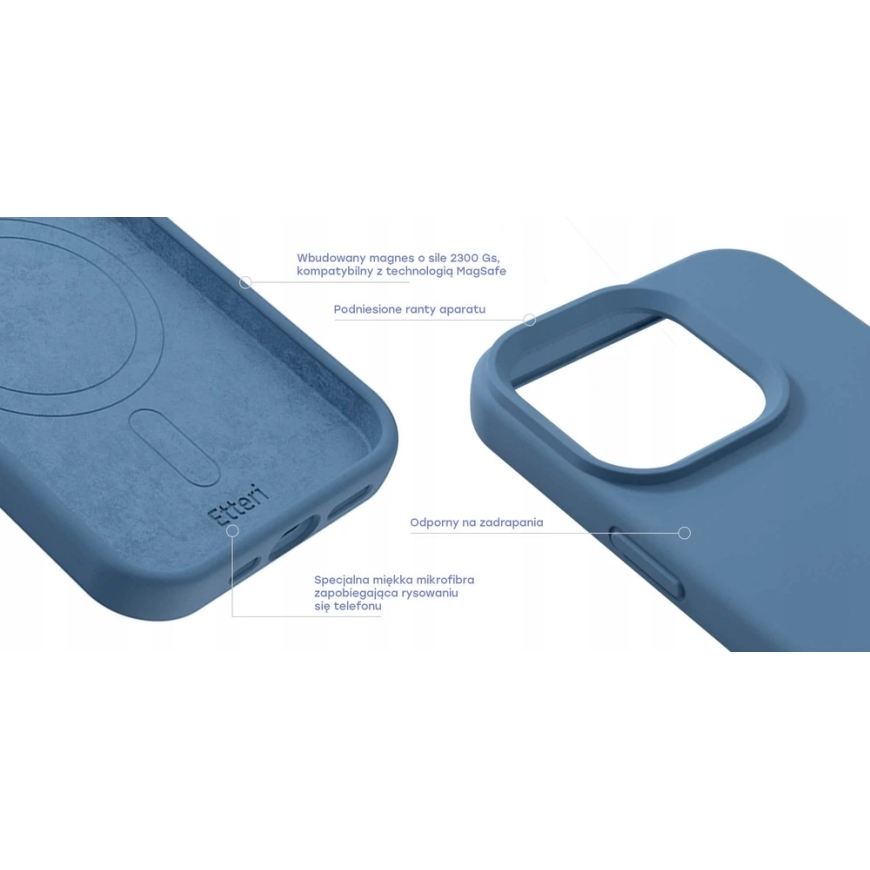 Tume sinine silikoonist Mag korpus Samsung Galaxy S26 jaoks – 4