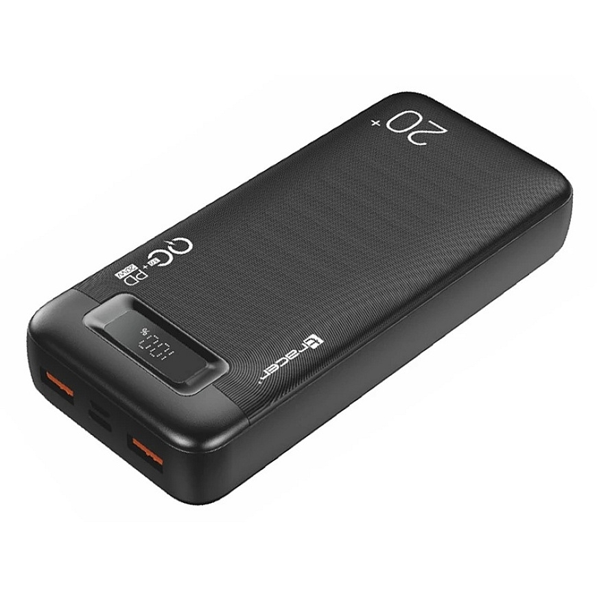 Toitepank TRACER VoltX 20000mAh PD+OC3.0 22.5W BK – 2