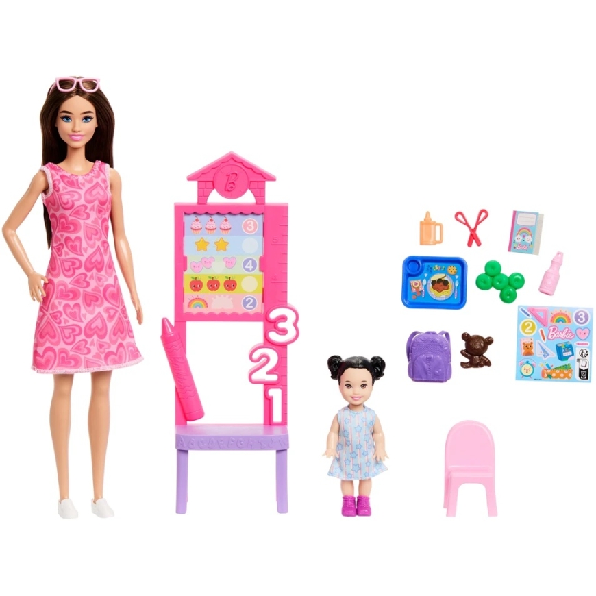 Кукла Mattel Барби Карьера Воспитатель в детском саду Студент + Аксессуары – 2
