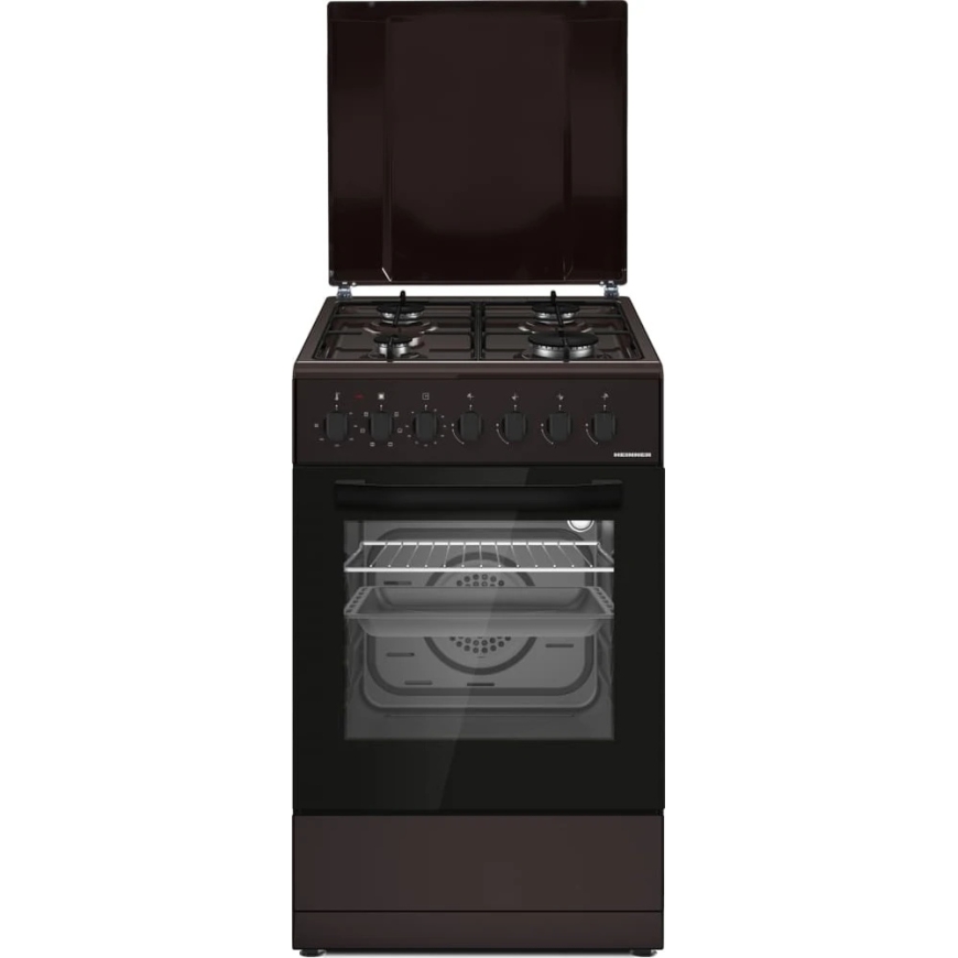 Kombineeritud gaasipliit HFSC-S60LITGC-BRW HEINNER – 2