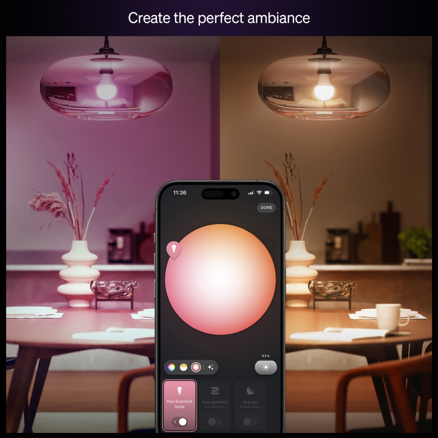 Philips Hue 929004235401 išmanusis šviestuvas Išmanioji lemputė „Bluetooth“ 8 W – 3