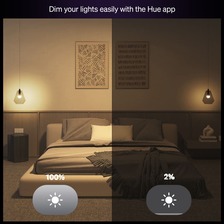 Philips Hue 929004235401 išmanusis šviestuvas Išmanioji lemputė „Bluetooth“ 8 W – 4