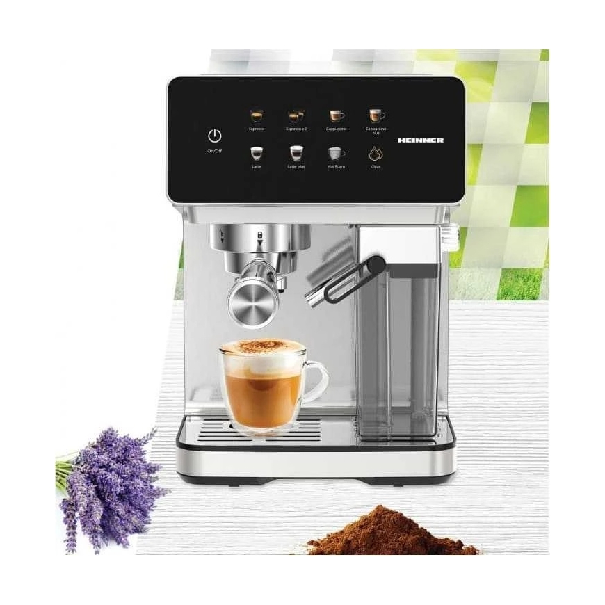 Kohvimasin 1350W, 1.6L, 20bar HEM-LK20DMLK HEINNER – 3