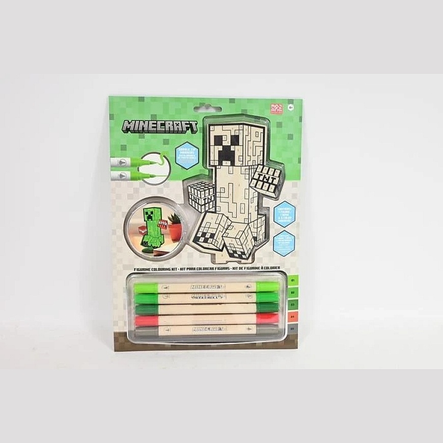 KIDS Licensed accessories by Euroswan for kids. Color your 2D Minecraft figure. – 5