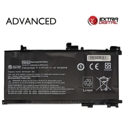 Extra Digitālā Portatīvā Datora Akumulators - Papildu Gudrā HP TE04XL 2 800 mAh 15,4 V