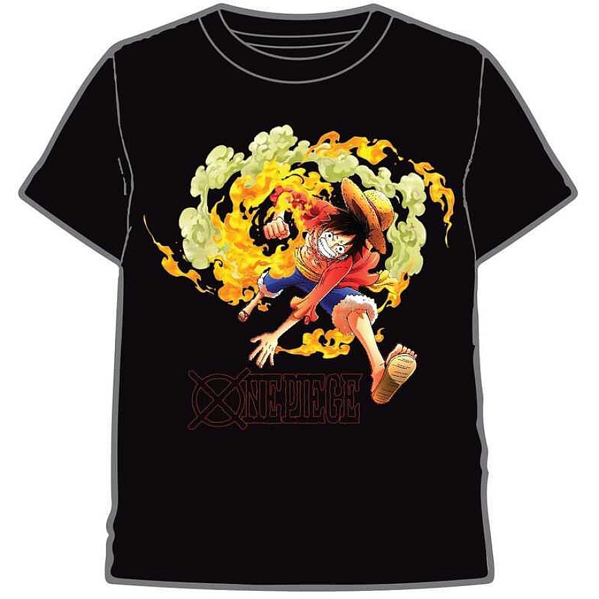Toei Animation One Piece Attack Luffy aikuisten t-paita