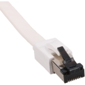 Extralink Cat.8 U/FTP 20m 40G White, LAN patch cable, flat, twisted pair copper network cable Extralink Cat.8 U/FTP 20m 40G White, LAN patch cable, flat, twisted pair copper network cable