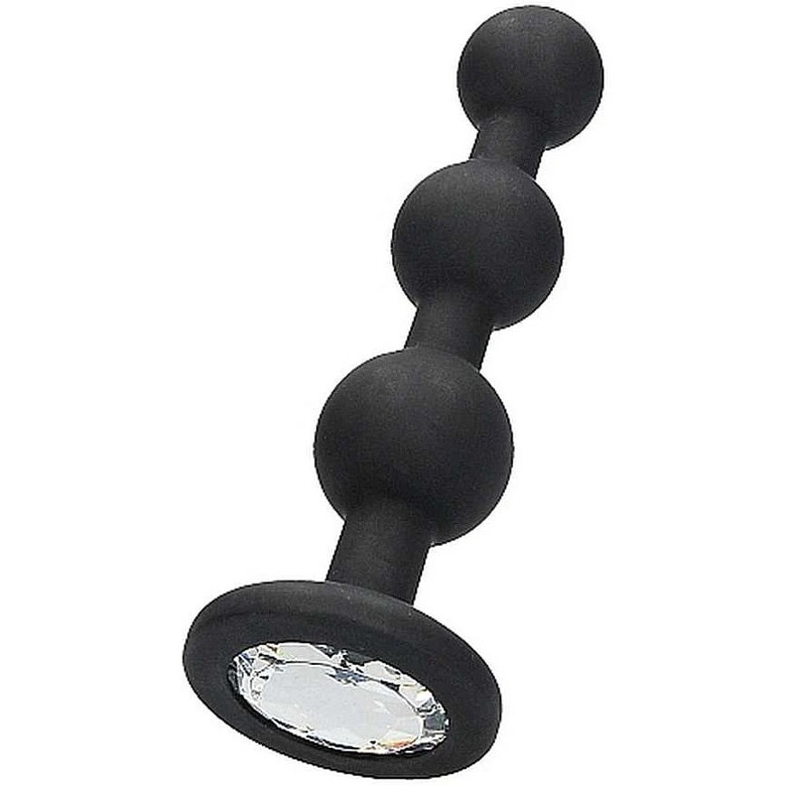 Ouch By Shots Oi! Anal Plug Black Silicone Plug 12 cm