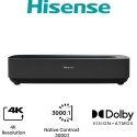 Hisense PL1SE projicēšanas TV Ultra īsa fokusa projektors 2100 ANSI lūmeni UHD 4K (3840x2160) Melns, Hisense PL1SE projicēšanas TV Ultra īsa fokusa projektors 2100 ANSI lūmeni UHD 4K (3840x2160) Melns,
