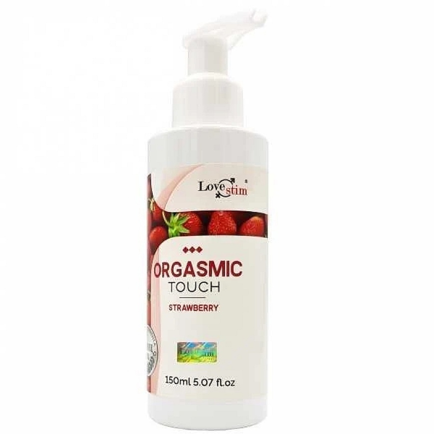 Love Stim Orgasmic Touch Zemeņu aromāta intīmo eļļu 150ml