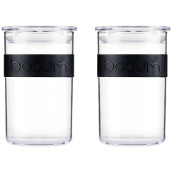 Bodum keittiöastiat Presso 0.6L 2 kpl Musta