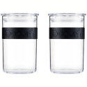 Кухонные контейнеры Bodum Presso 0.6L 2 шт Черные Кухонные контейнеры Bodum Presso 0.6L 2 шт Черные