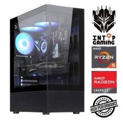 INTOP Ryzen 5 7600X 16GB DDR5 1TB SSD M.2 NVME RX9060XT 16GB no-OS