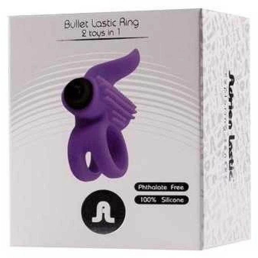 Adrien Lastic clitoral massager for penis ring