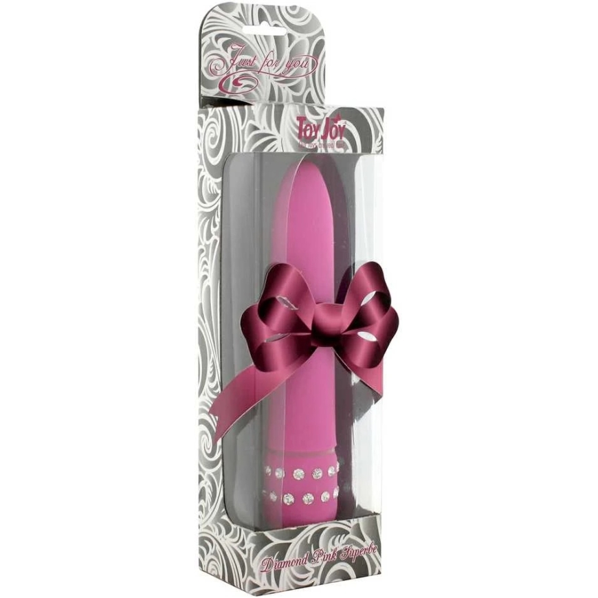 TOYJOY Slim, Smooth, Classic Crystal Vibrator, 15 cm