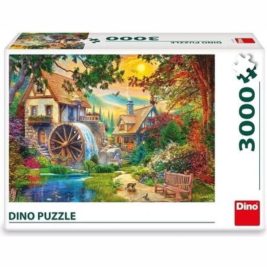 Dėlionė Dino Puzzle 3000 Pcs: Picturesque Mill