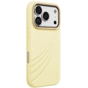 UNIQ Coehl Serina maciņš iPhone 18 Pro / 17 Pro ar magnētisko uzlādi, dzeltena UNIQ Coehl Serina maciņš iPhone 18 Pro / 17 Pro ar magnētisko uzlādi, dzeltena