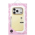 UNIQ Coehl Serina Kate iPhone 18 Pro / 17 Pro jaoks, magnetilise laadimisega, kollane UNIQ Coehl Serina Kate iPhone 18 Pro / 17 Pro jaoks, magnetilise laadimisega, kollane