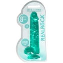 Realrock By Shots Realrock Dildo garš ar spēcīgu sūkņu tasīti 21cm