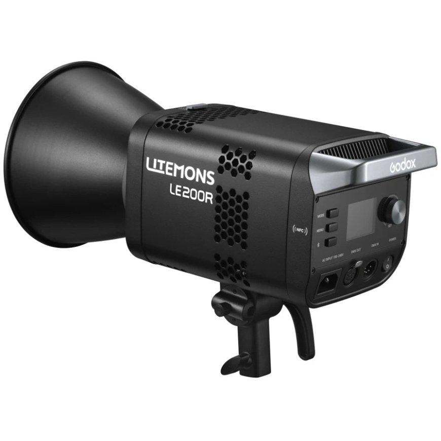 LED-videovalaisin - Godox LE200R Värillinen LED-valo, Musta – 4