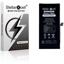Аккумулятор StellarXcell Diagnostic для Apple iPhone 13 mini 2410mAh (Стандартная емкость + HQ Копия BMS)