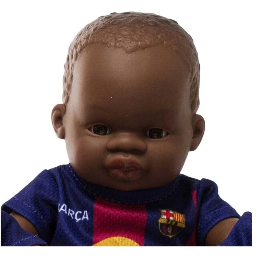 Miniland Barcelona Tõeline Nukk FC Barcelona Poiss Aafrika - 21 cm
