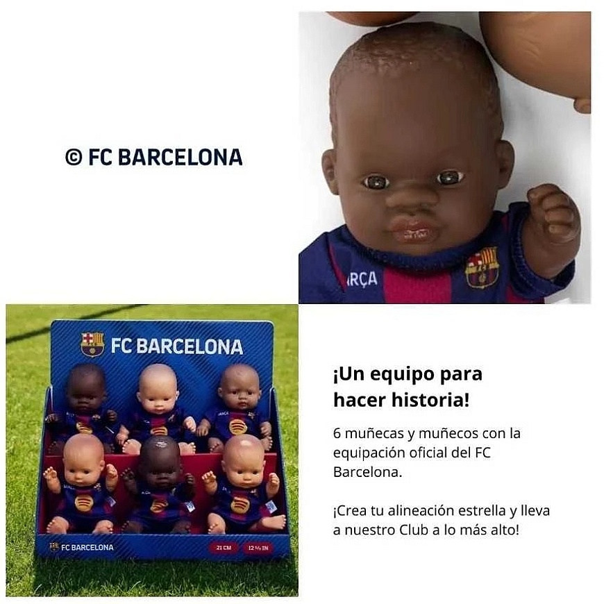 Miniland Barcelona Reāla Leļļa FC Barcelona Zēns Afriķis - 21 cm – 4