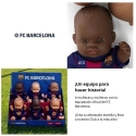 Miniland Barcelona Todellinen Nukke FC Barcelona Poika Afrikka - 21 cm Miniland Barcelona Todellinen Nukke FC Barcelona Poika Afrikka - 21 cm