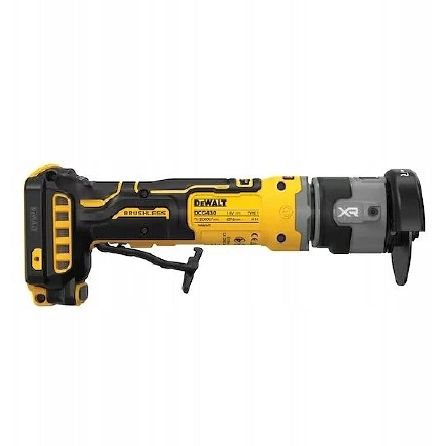 Угловая шлифовальная машина DeWalt DCG430E2T-QW 18 В 76 мм 2x1,7 Ач аккумулятор – 3
