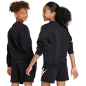 Nike Sportswear Club Fleece bērnu džemperis ar kapuci, melns FD3006 010 Nike Sportswear Club Fleece bērnu džemperis ar kapuci, melns FD3006 010