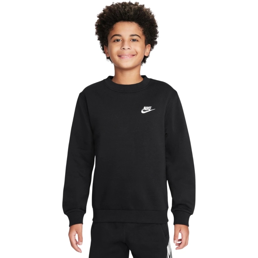 Nike Sportswear Club Fleece lasten huppari, musta FD3006 010 – 3