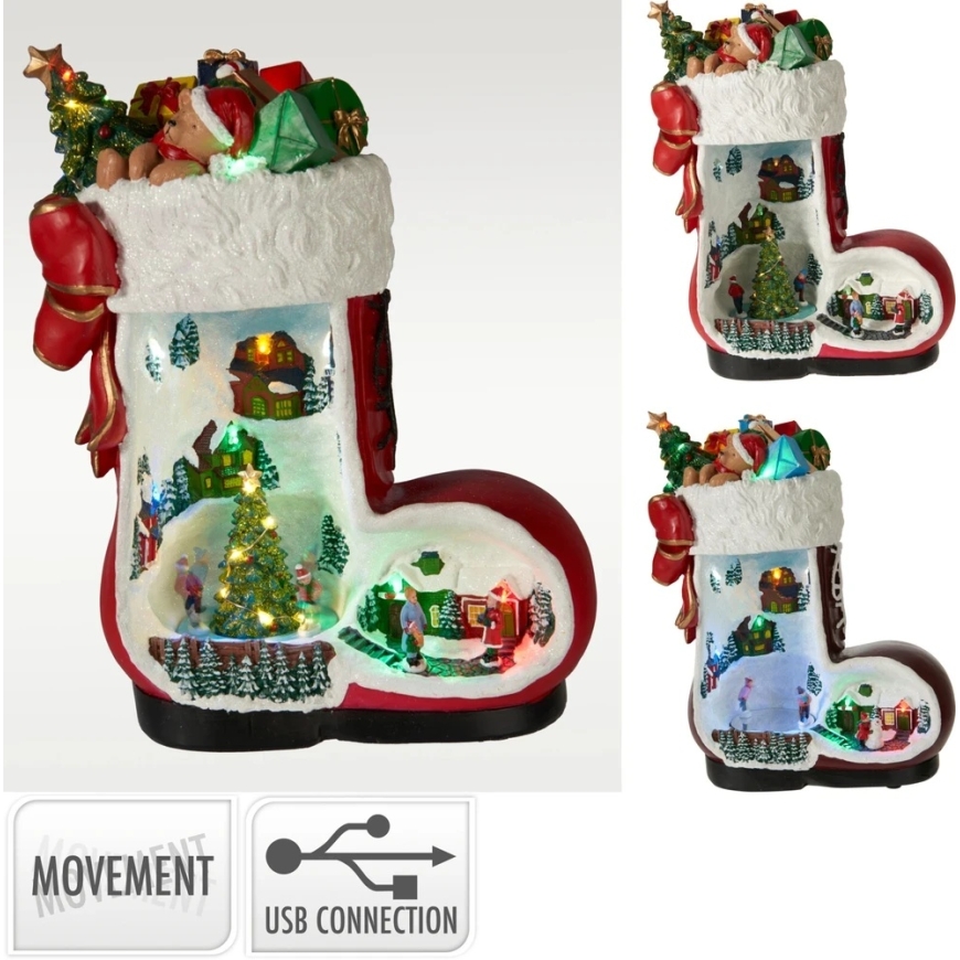 Mondex Christmas Decoration LED 37 CM 2 VARIANTS
