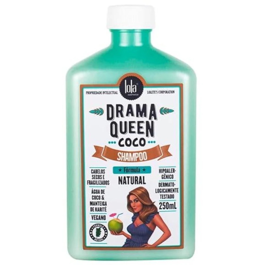 Lola Cosmetics Lola from Rio Drama Queen mitrinošs matu šampūns, 250 ml – 3